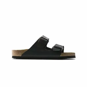 BIRKENSTOCK UNISEX ARIZONA SANDAL,BLACK OILED LEATHER,37 M EU