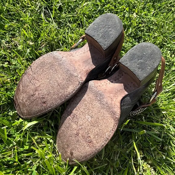 black and brown freebird by steven mystic cowboy cowgirl short harness boots