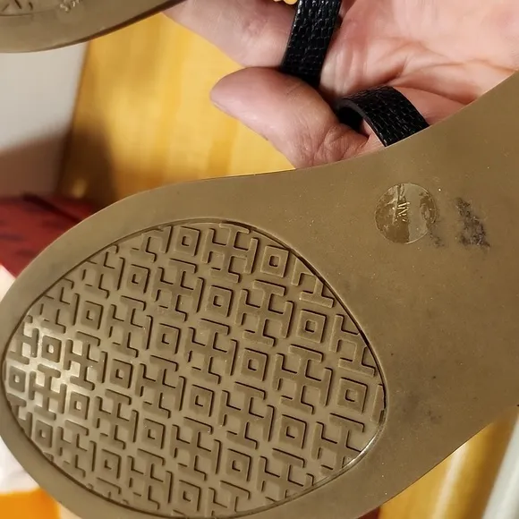 Black Sandals Tory Burch