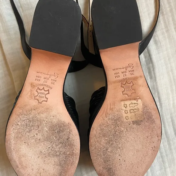 Black Women's Platform Sandals