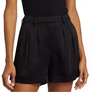 BNWT ELIE TAHARI HIGH WAISTED PLEATED SHORT BLACK SIZE 4 MUST HAVE THIS SEASON