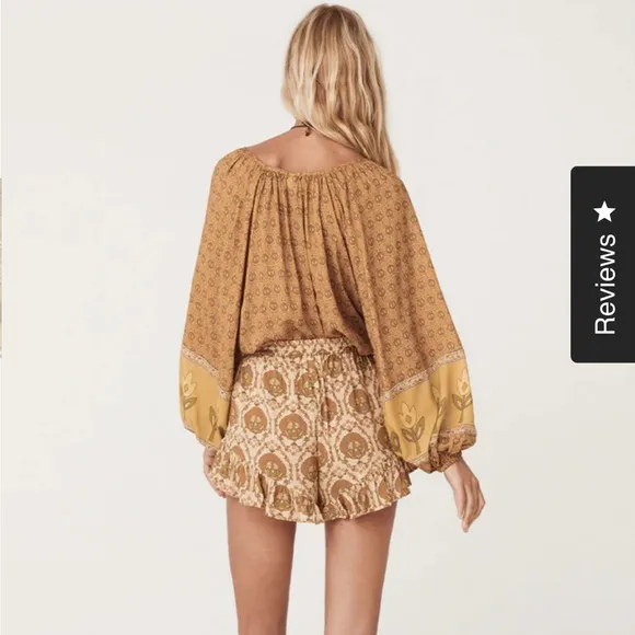 BNWT Spell Château Flutter Short SMALL