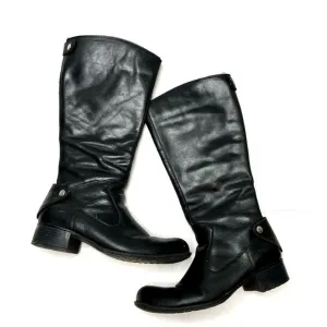 Boc by Born Black Leather Tall Boots