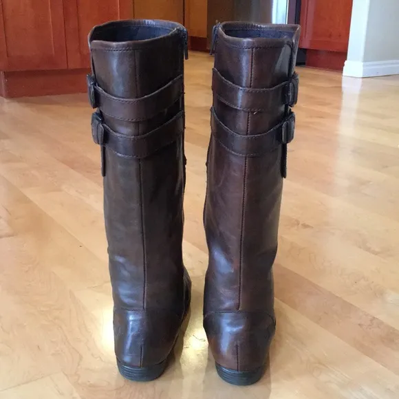 BORN | Genuine Leather Upper Tall Riding Boots