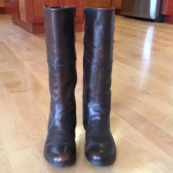 BORN | Genuine Leather Upper Tall Riding Boots