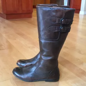 BORN | Genuine Leather Upper Tall Riding Boots