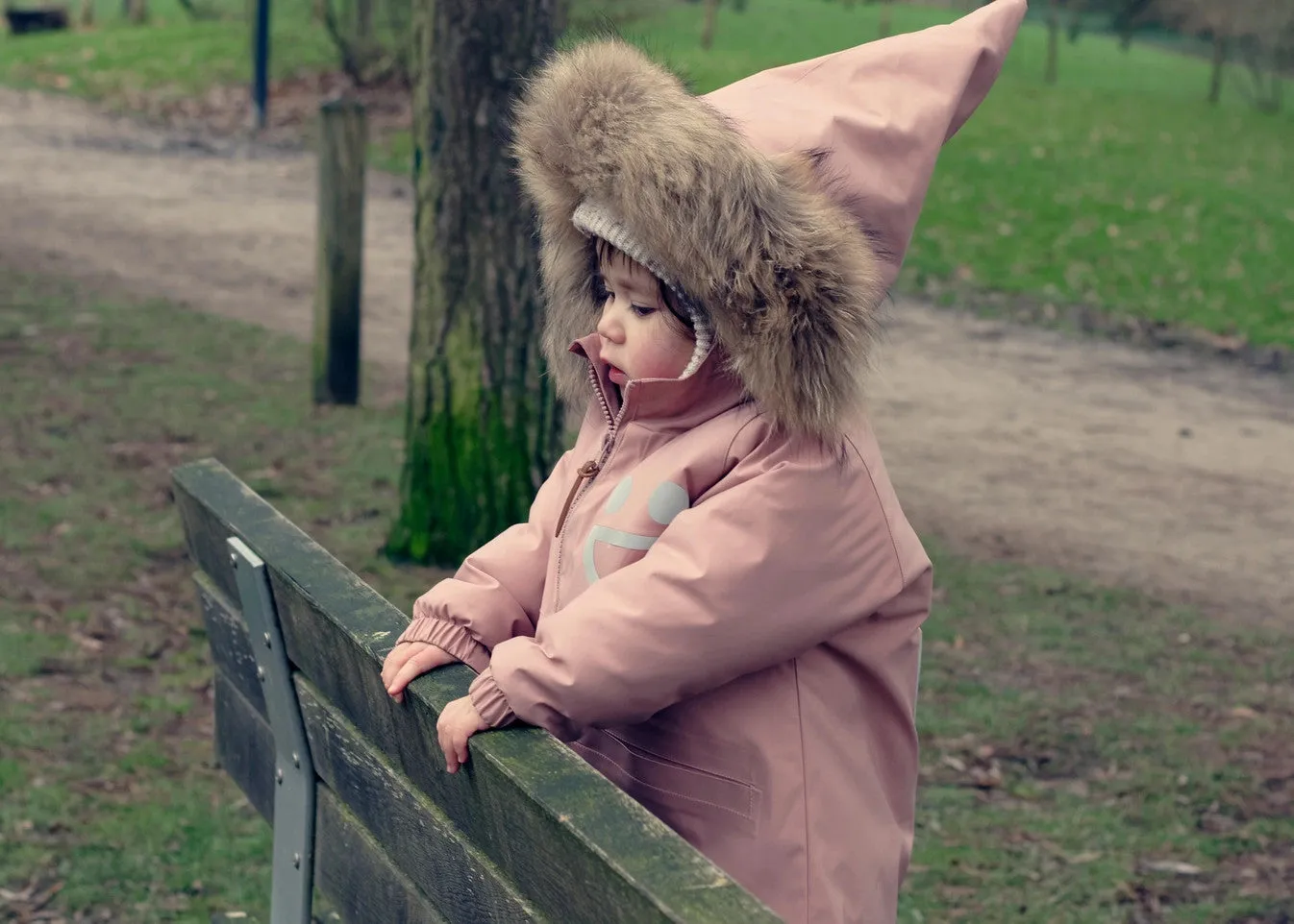 BOXBO WISTITI FLEECE LINED WATERPROOF & SNOWPROOF FUR JACKET BROWN