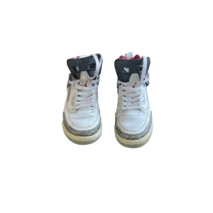 Boys Jordan Spizike Basketball Shoes Size 5Y White Red