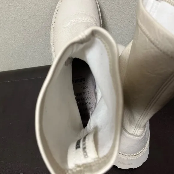 BRONX | Groovy Stretch Winter White Chelsea Boots