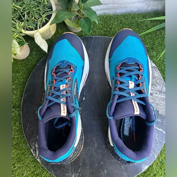 Brooks Catamount 2 Men's Trail Running Shoes Colour: 490 PEACOAT/ATOMIC BLUE 13