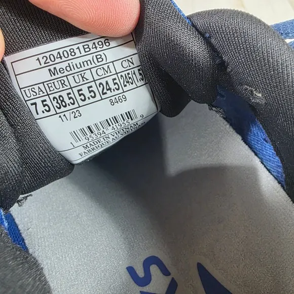 Brooks Glycerin 21 Running Shoes Cushioned Athletic Sneakers Blue Womens 7.5