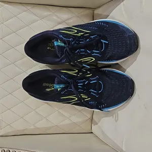Brooks Glycerin GTS 19 Running Shoes, Blue, Men's 12