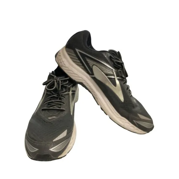 Brooks Ravenna 8 Mens Size 14 Black  Gray Lightweight Running sneakers Shoes