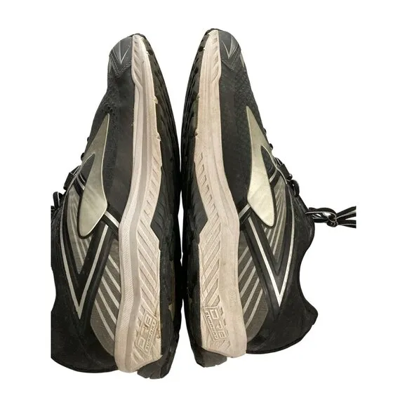Brooks Ravenna 8 Mens Size 14 Black  Gray Lightweight Running sneakers Shoes