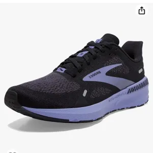 Brooks Womens Launch GTS 9 1203741B060 Black Running Shoes Sneakers Size 10.5