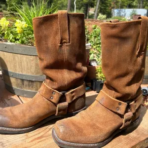 Brown Frye Harness Men's Tall size 9.5 Boot