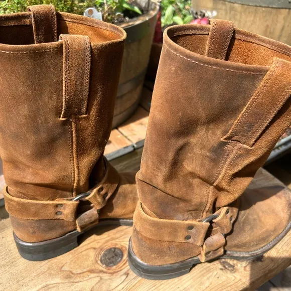 Brown Frye Harness Men's Tall size 9.5 Boot