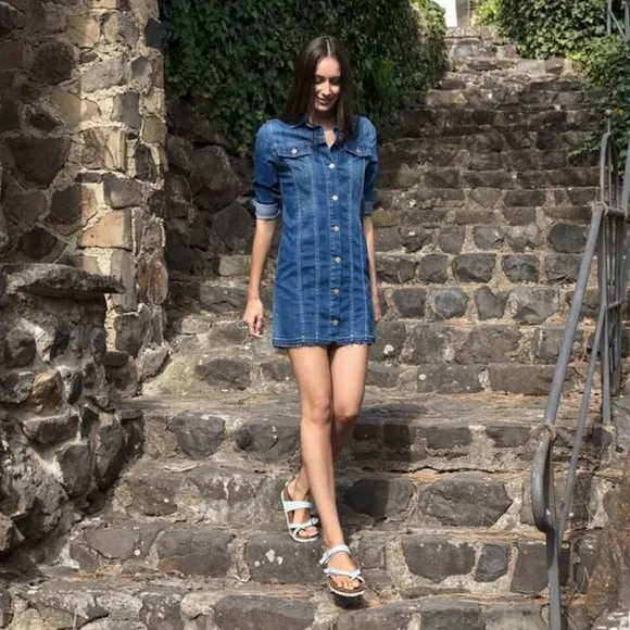 Brushed Sky Mayari Birkenstock Sandals