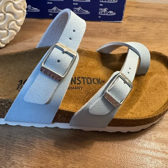 Brushed Sky Mayari Birkenstock Sandals