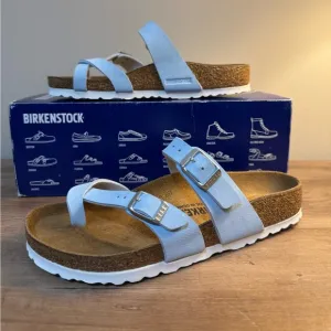 Brushed Sky Mayari Birkenstock Sandals