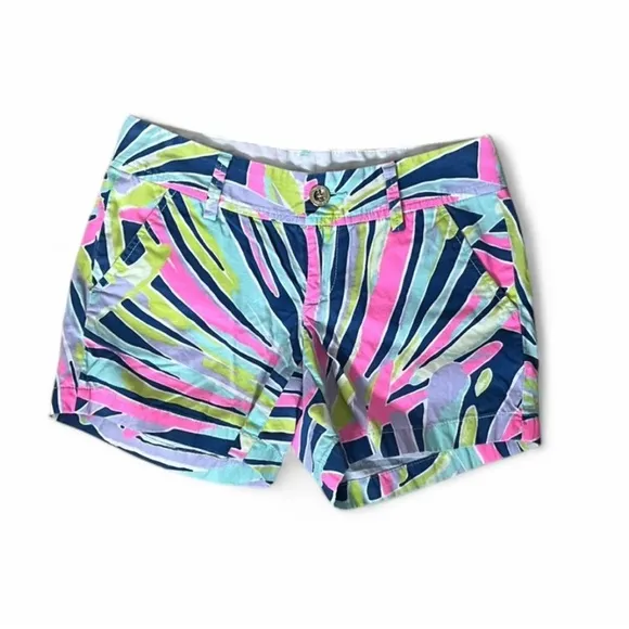 Bundle of four Lilly Pulitzer shorts. Size 00. All are “The Callahan Shorts.