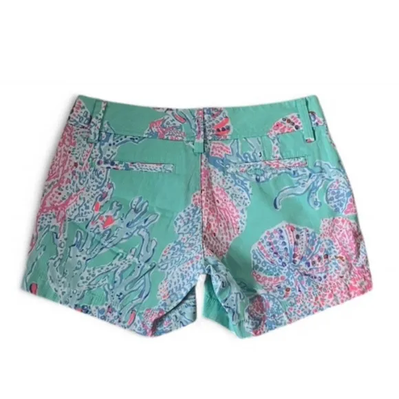 Bundle of four Lilly Pulitzer shorts. Size 00. All are “The Callahan Shorts.