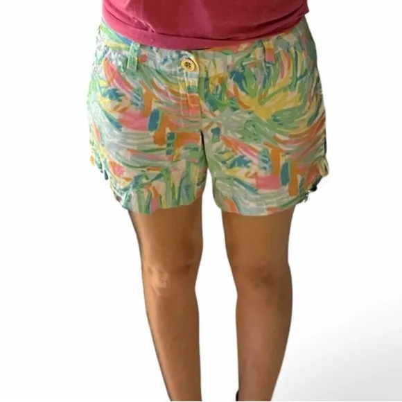 Bundle of four Lilly Pulitzer shorts. Size 00. All are “The Callahan Shorts.
