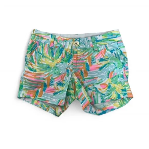 Bundle of four Lilly Pulitzer shorts. Size 00. All are “The Callahan Shorts.