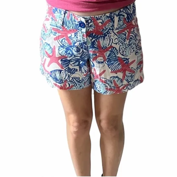Bundle of four Lilly Pulitzer shorts. Size 00. All are “The Callahan Shorts.