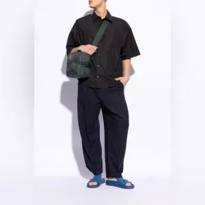 BURBERRY Men's Stingray Rubber Slide Sandals