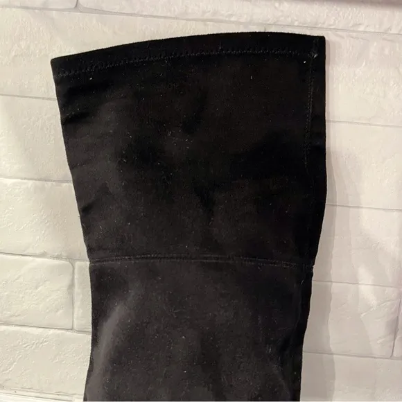 Camel Century Legend sz 250 US 8.5 black leather tall OTK boots
