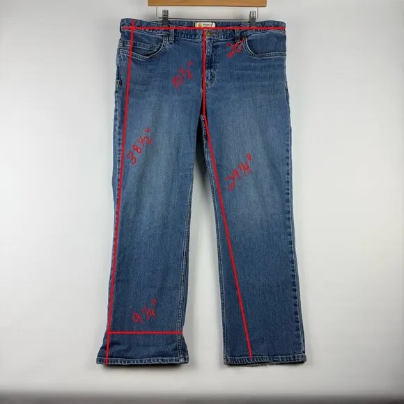 Carhartt Women’s Original Fit Straight Leg Jeans – Size 18 Short