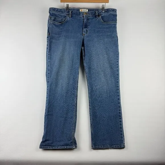Carhartt Women’s Original Fit Straight Leg Jeans – Size 18 Short