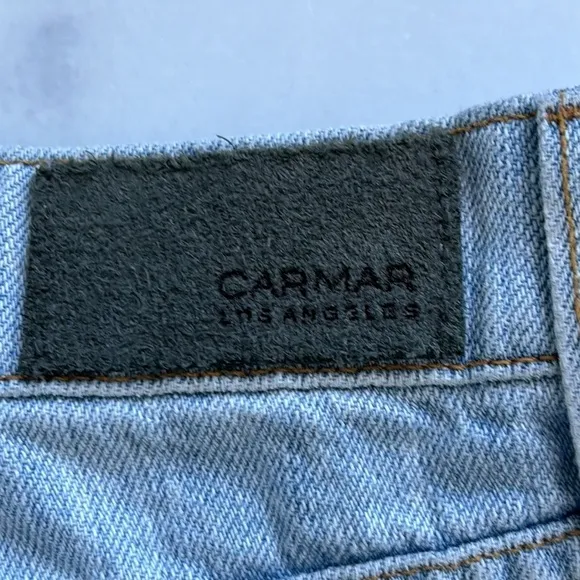 Carmar Jean Shorts Distressed Size 27