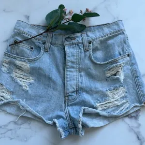 Carmar Jean Shorts Distressed Size 27
