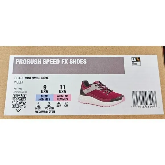 Cat Prorush Speed Fx Grape Vine Wild Dove Men's Shoes Size 9