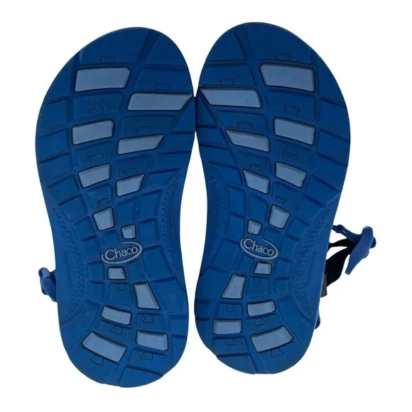 Chaco Blue Z1 Ecotread Waterproof Strappy Sandals Size 4 Kid's