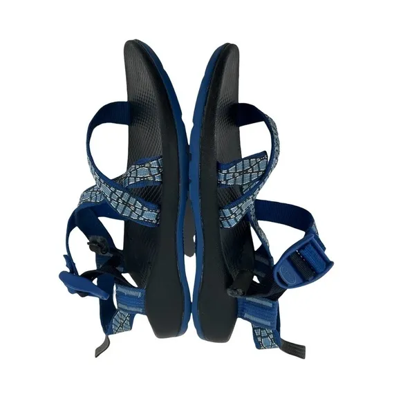 Chaco Blue Z1 Ecotread Waterproof Strappy Sandals Size 4 Kid's