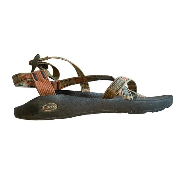 CHACO Men's Z2 Classic Adjustable Strap Sandals Check‎ Taos Taupe Size 12