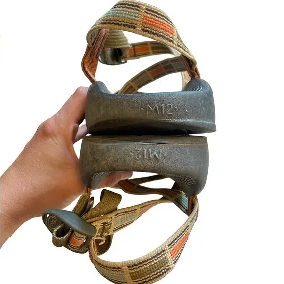 CHACO Men's Z2 Classic Adjustable Strap Sandals Check‎ Taos Taupe Size 12
