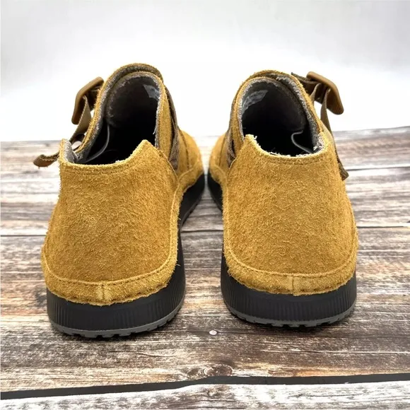 Chaco Paonia Clog Shoes Suede Leather Caramel Brown Men's Size 13 NEW no box