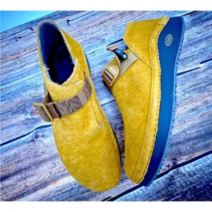 Chaco Paonia Clog Shoes Suede Leather Caramel Brown Men's Size 13 NEW no box