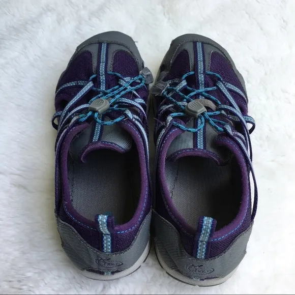 Chaco Purple Gray Water shoes size 4