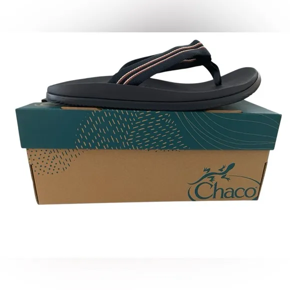 Chaco Sandals Mens Chillos Flip Sadie Navy Size 9 NWT