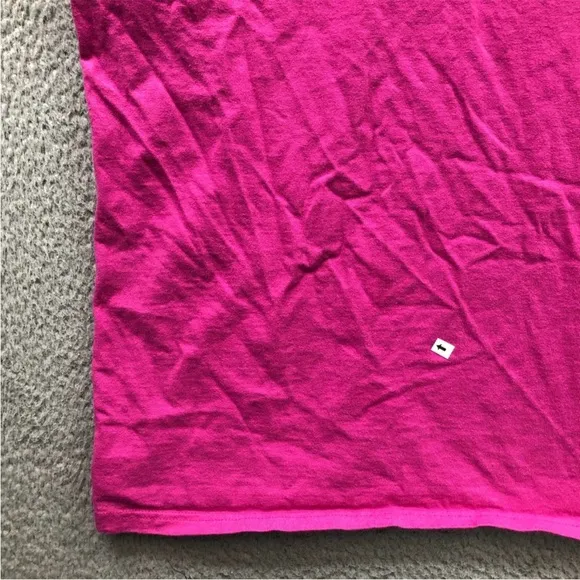 Champion T-Shirt Men's XXXL Short Sleeve Crew Neck Embroidered Logo Pink