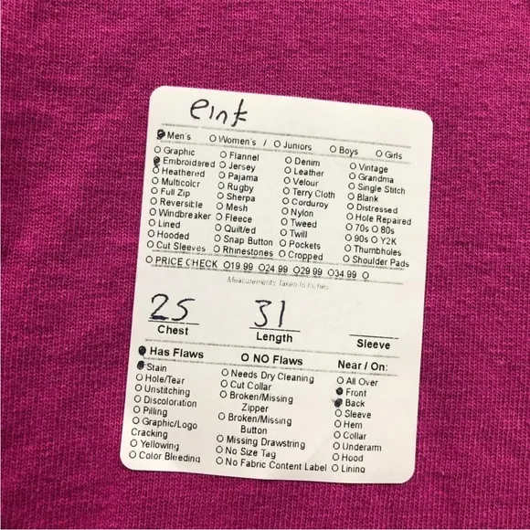 Champion T-Shirt Men's XXXL Short Sleeve Crew Neck Embroidered Logo Pink