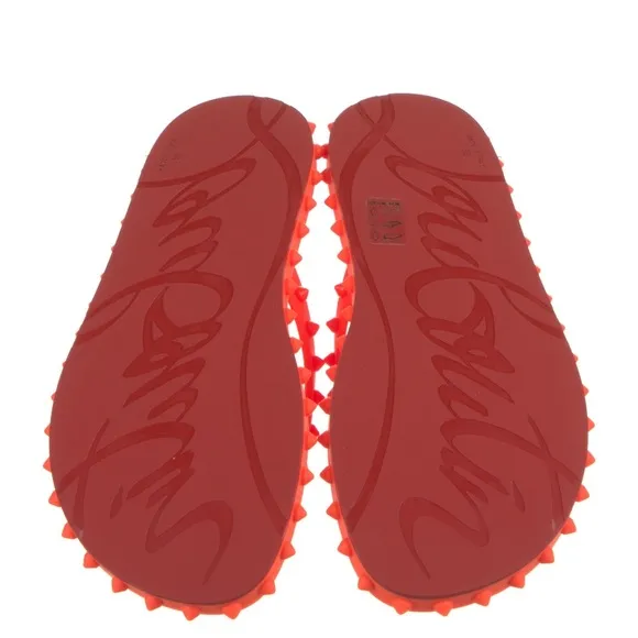 Christian Louboutin Rubber Flip Flops