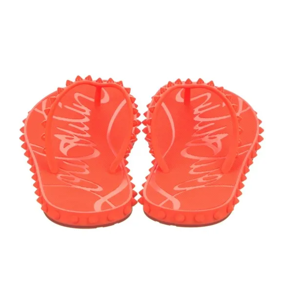 Christian Louboutin Rubber Flip Flops
