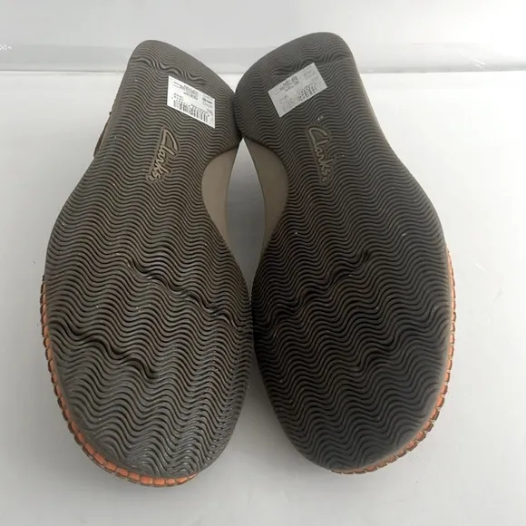 CLARKS $135 Men’s Gorsky Free Cola Brown Suede Moccasin Shoes Size 8 NIB