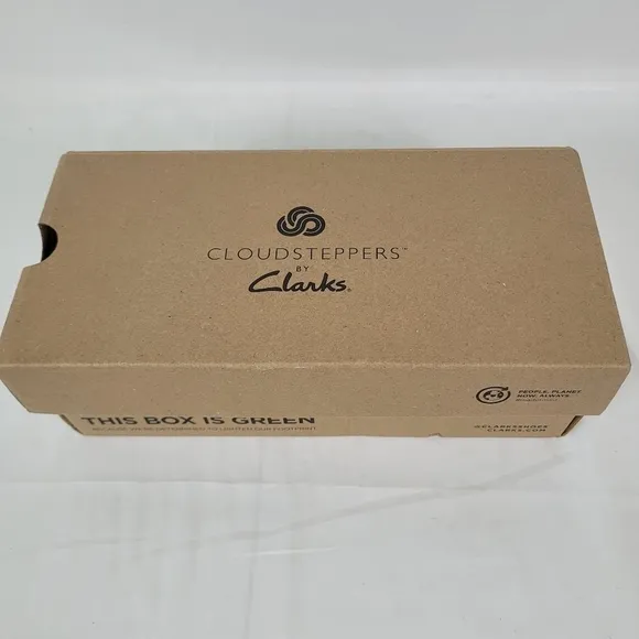 Clarks Cloudsteppers Arla Glison Flip Flop Sandals Size 10M Black New In Box